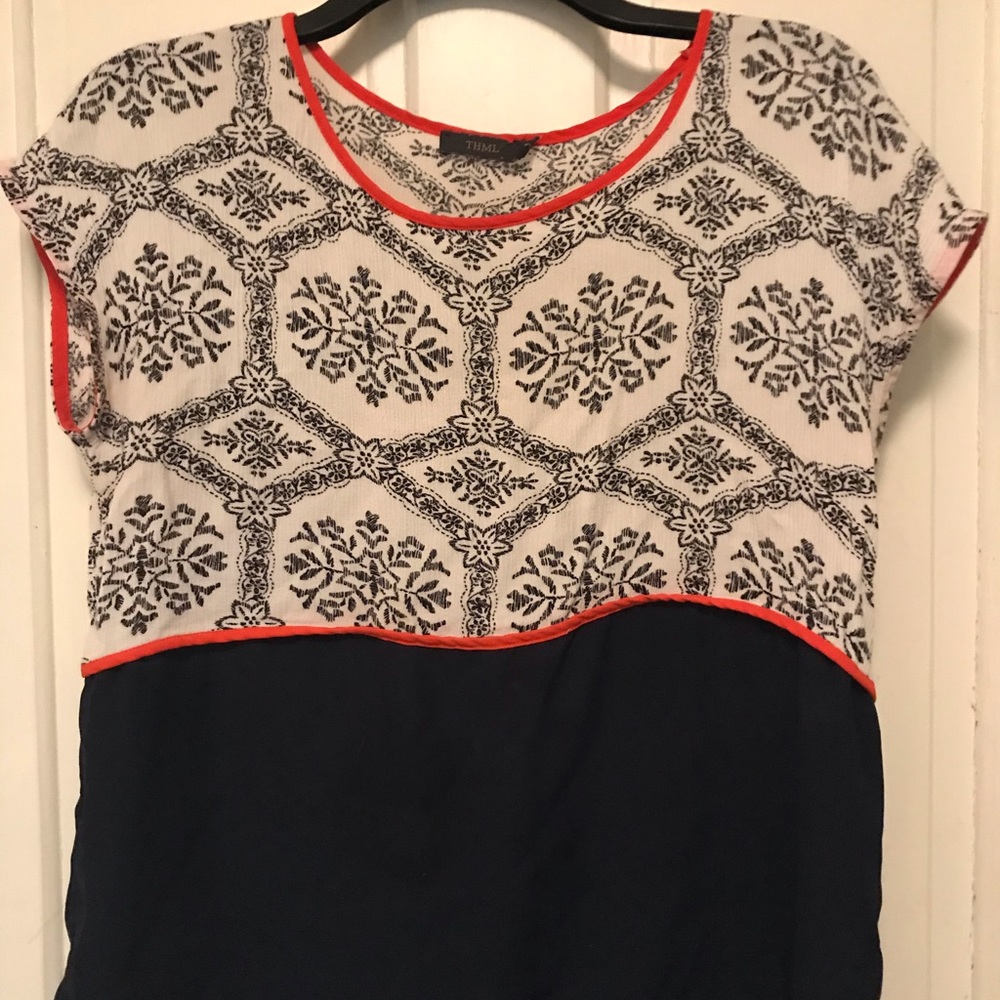 THML Navy Blue Blouse - Stitch Fix